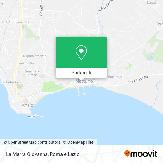 Mappa La Marra Giovanna