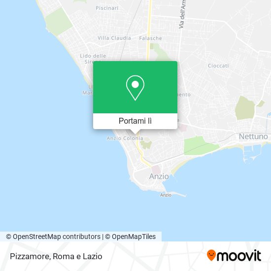 Mappa Pizzamore