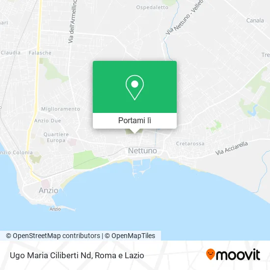 Mappa Ugo Maria Ciliberti Nd