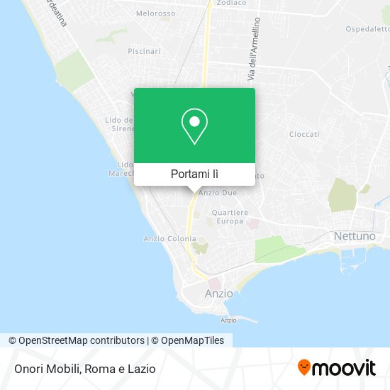 Mappa Onori Mobili