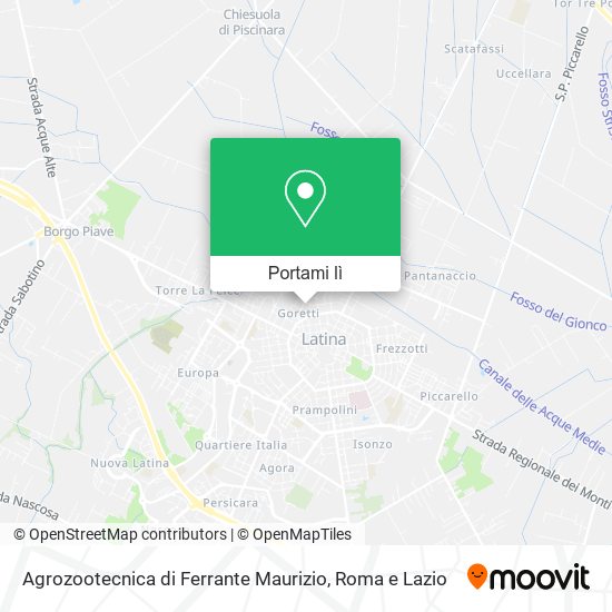 Mappa Agrozootecnica di Ferrante Maurizio