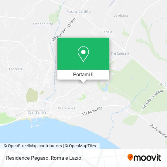 Mappa Residence Pegaso