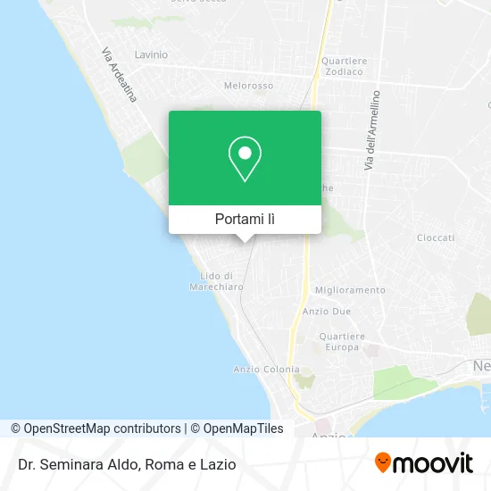 Mappa Dr. Seminara Aldo