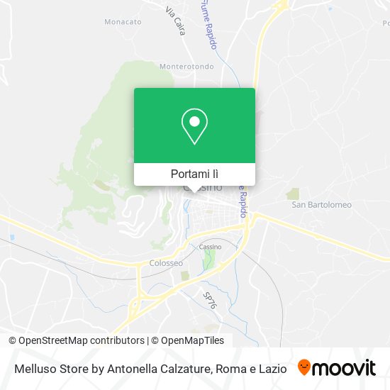 Mappa Melluso Store by Antonella Calzature