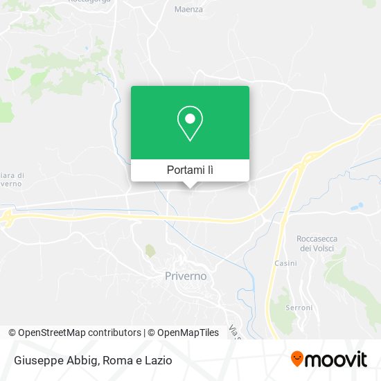 Mappa Giuseppe Abbig