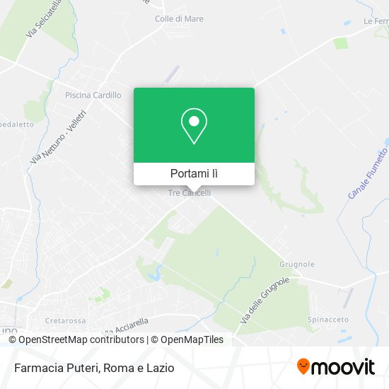 Mappa Farmacia Puteri