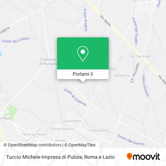 Mappa Tuccio Michele-Impresa di Pulizie