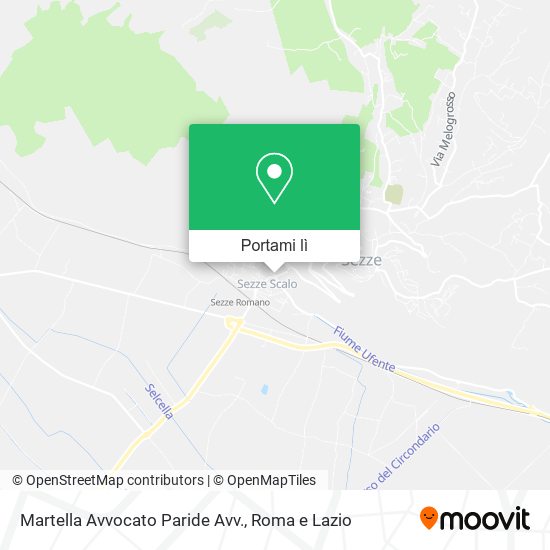 Mappa Martella Avvocato Paride Avv.