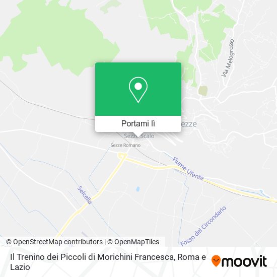 Mappa Il Trenino dei Piccoli di Morichini Francesca