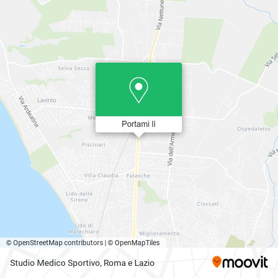 Mappa Studio Medico Sportivo