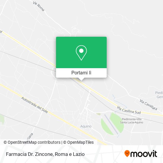 Mappa Farmacia Dr. Zincone