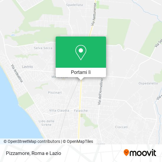 Mappa Pizzamore