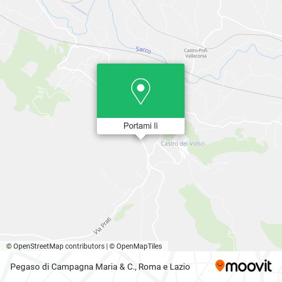 Mappa Pegaso di Campagna Maria & C.