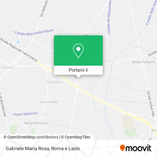 Mappa Gabriele Maria Rosa