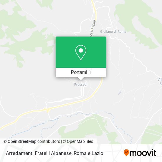 Mappa Arredamenti Fratelli Albanese