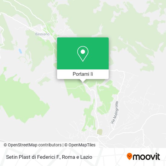 Mappa Setin Plast di Federici F.