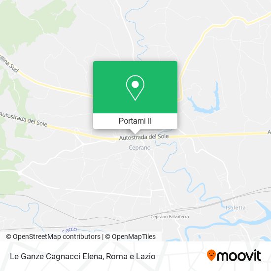 Mappa Le Ganze Cagnacci Elena