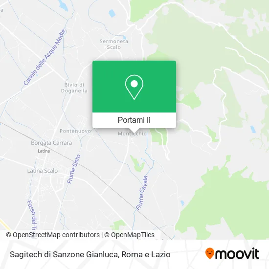 Mappa Sagitech di Sanzone Gianluca