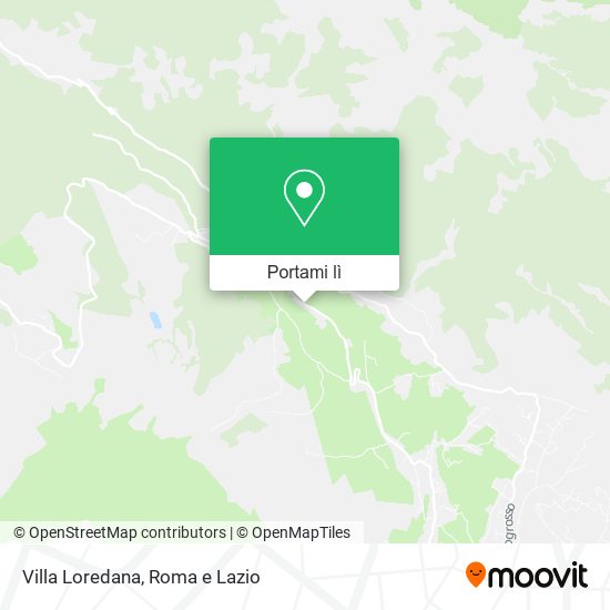 Mappa Villa Loredana