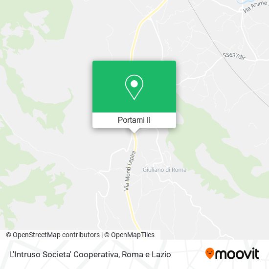 Mappa L'Intruso Societa' Cooperativa