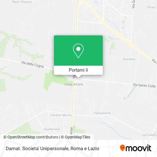 Mappa Damat. Societa' Unipersonale