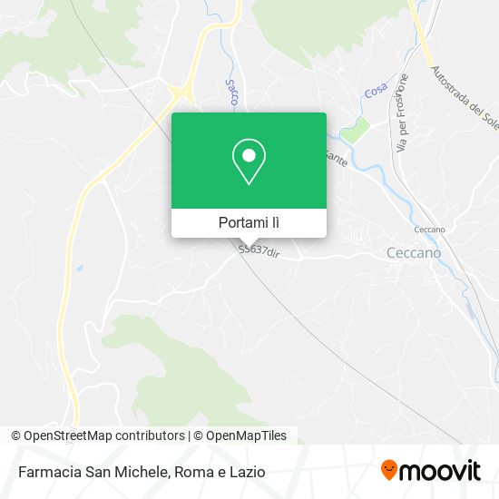 Mappa Farmacia San Michele