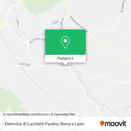 Mappa Elettroluc di Lucchetti Paolino