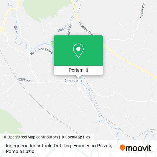 Mappa Ingegneria Industriale Dott.Ing. Francesco Pizzuti
