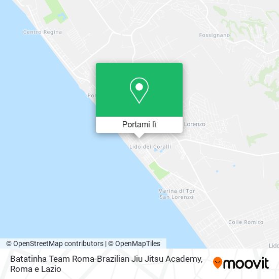 Mappa Batatinha Team Roma-Brazilian Jiu Jitsu Academy