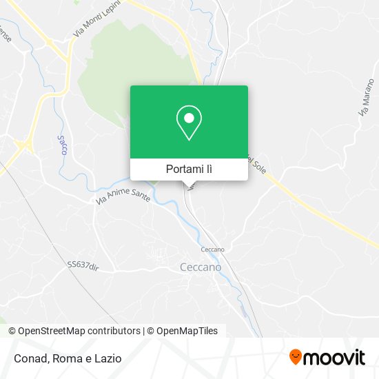 Mappa Conad