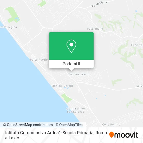 Mappa Istituto Comprensivo Ardea1-Scuola Primaria