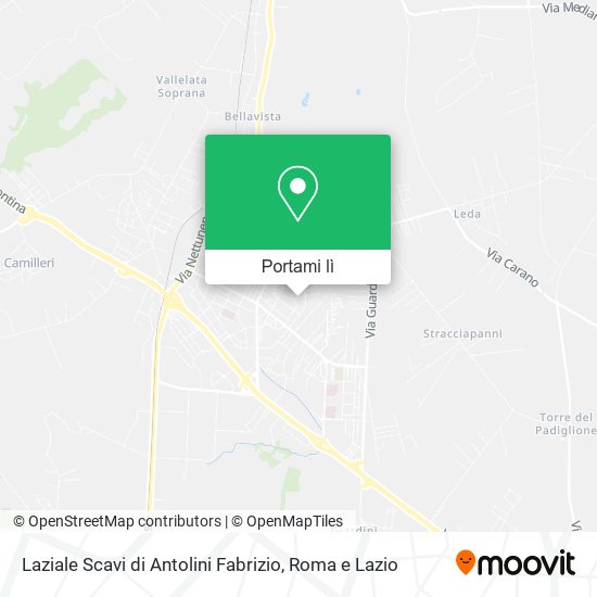 Mappa Laziale Scavi di Antolini Fabrizio
