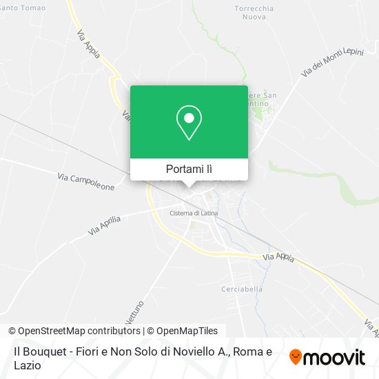 Mappa Il Bouquet - Fiori e Non Solo di Noviello A.