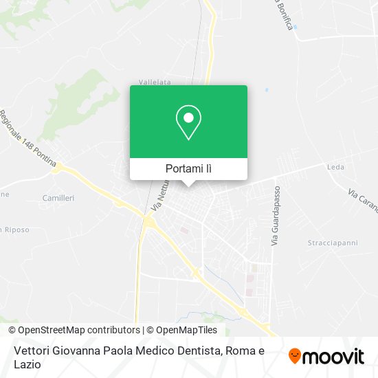 Mappa Vettori Giovanna Paola Medico Dentista