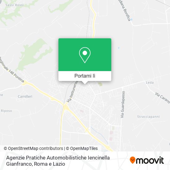 Mappa Agenzie Pratiche Automobilistiche Iencinella Gianfranco