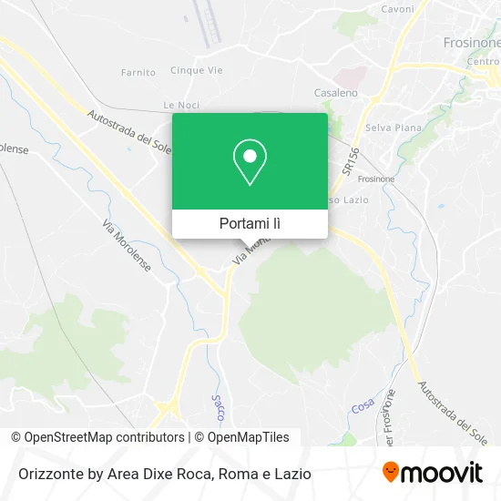 Mappa Orizzonte by Area Dixe Roca