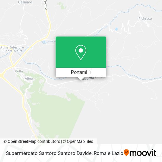 Mappa Supermercato Santoro Santoro Davide