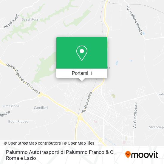 Mappa Palummo Autotrasporti di Palummo Franco & C.