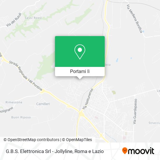 Mappa G.B.S. Elettronica Srl - Jollyline