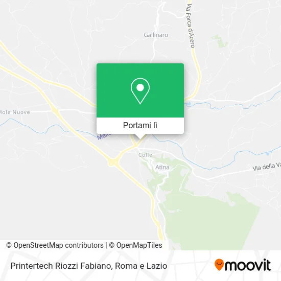 Mappa Printertech Riozzi Fabiano