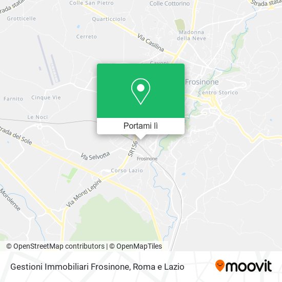 Mappa Gestioni Immobiliari Frosinone