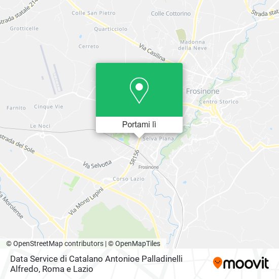Mappa Data Service di Catalano Antonioe Palladinelli Alfredo