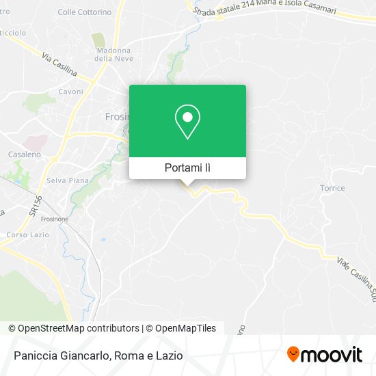 Mappa Paniccia Giancarlo