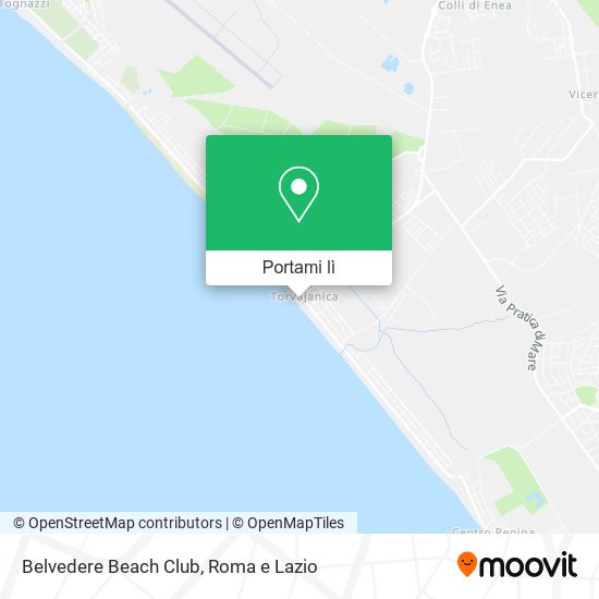 Mappa Belvedere Beach Club