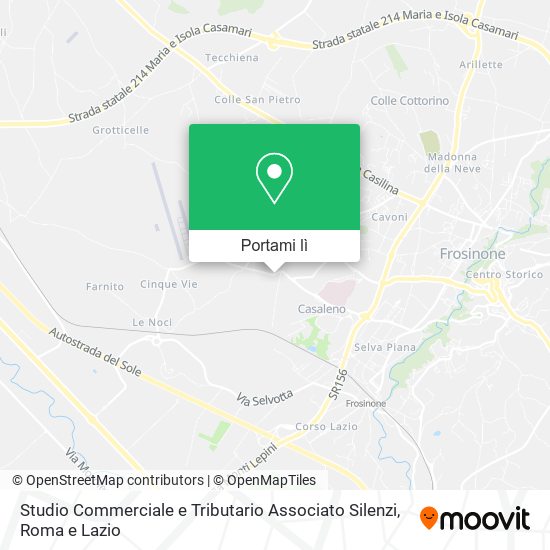 Mappa Studio Commerciale e Tributario Associato Silenzi