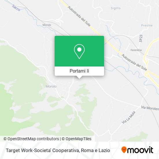 Mappa Target Work-Societa' Cooperativa