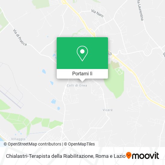 Mappa Chialastri-Terapista della Riabilitazione