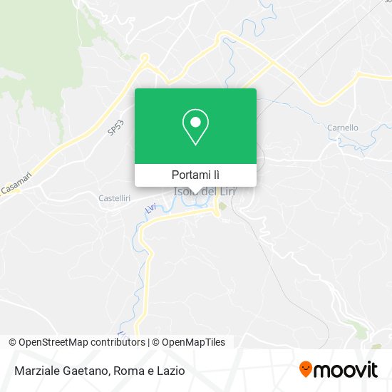 Mappa Marziale Gaetano