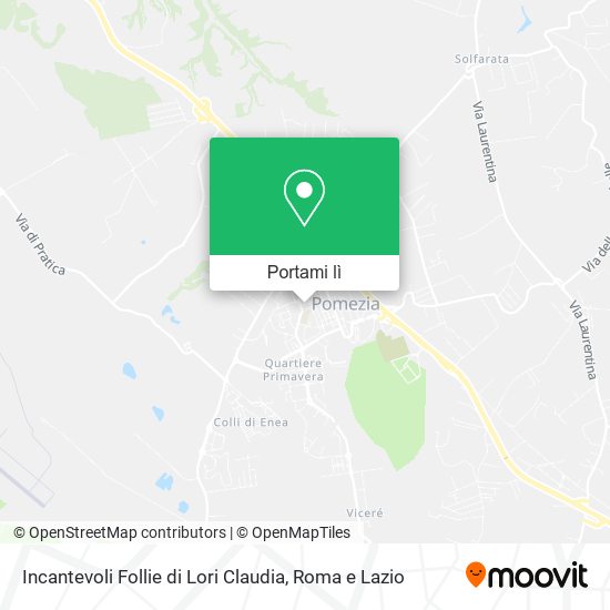 Mappa Incantevoli Follie di Lori Claudia