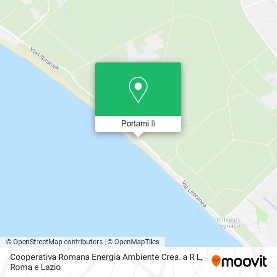 Mappa Cooperativa Romana Energia Ambiente Crea. a R L